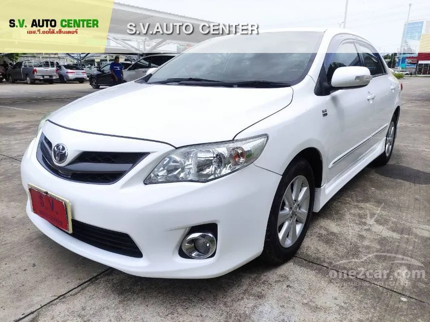 2012 Toyota Corolla Altis E Sedan