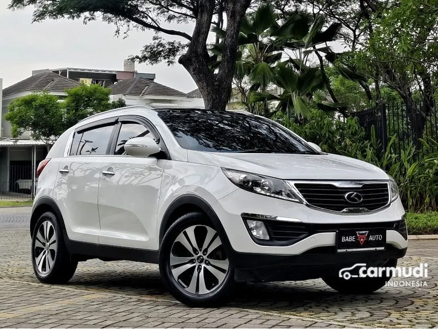 Jual Mobil KIA Sportage 2013 EX 2.0 di Jawa Barat Automatic SUV Putih Rp 140.000.000