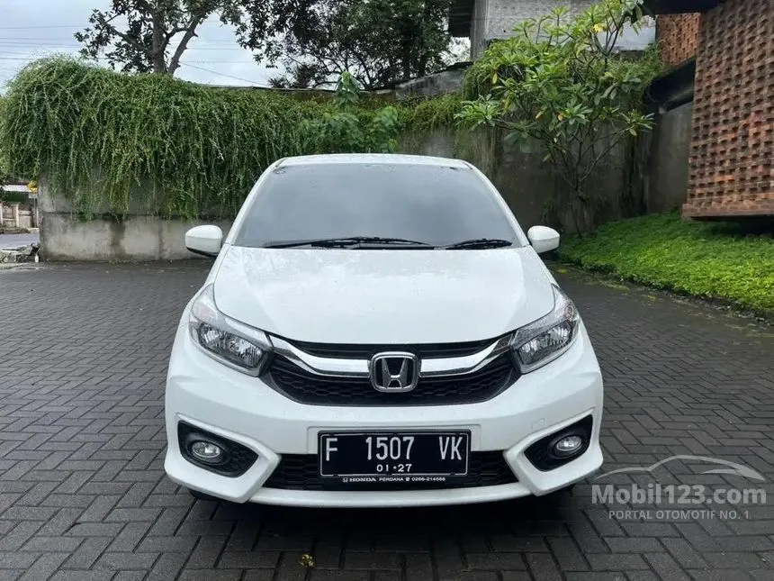 Jual Mobil Honda Brio 2021 E Satya 1.2 di Jawa Barat Manual Hatchback Putih Rp 150.000.000