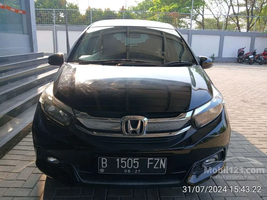 Jual Mobil Honda Mobilio 2017 E 1.5 di Jawa Barat Manual MPV Hitam Rp 136.000.000