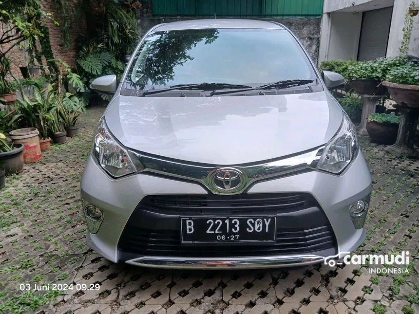 Jual Mobil Toyota Calya 2017 G 1.2 di DKI Jakarta Automatic MPV Silver Rp 115.000.000