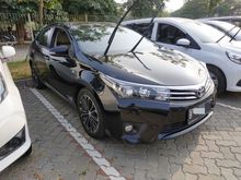 2015 Toyota Corolla Altis 1.8 G Manual Sedan Hitam Velg sudah Black Polish tipe V