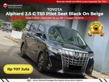 2022 Toyota Alphard 2.5 G MPV ATPM TSS Pilot Seat AT Black On Beige 2022 2023 [ LOW KM ]