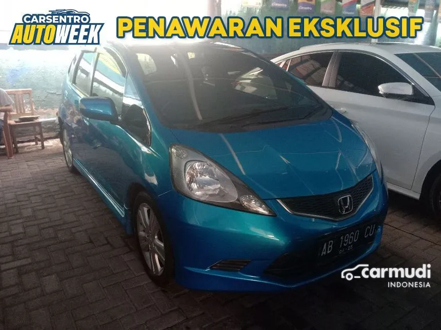 Jual Mobil Honda Jazz 2010 RS 1.5 di Yogyakarta Automatic Hatchback Biru Rp 133.000.000