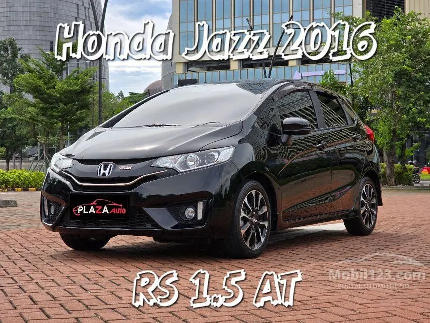 Jual Mobil Honda Jazz 2016 RS 1.5 di Banten Automatic Hatchback Hitam Rp 175.000.000