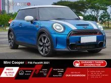 2021 MINI Cooper 2.0 S 3 Door Hatchback F56 Island Blue Metallic Odo 19 Rb (ANTIK) TDP MINIM