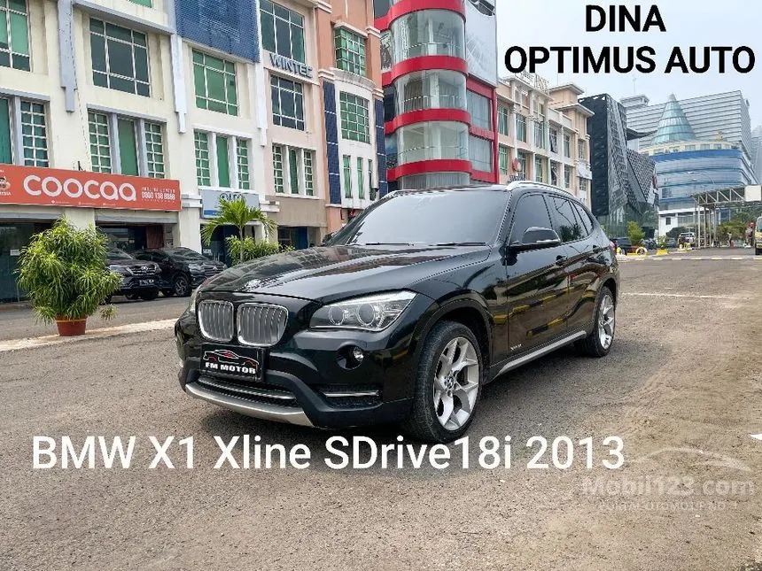 Jual Mobil BMW X1 2013 sDrive18i xLine 2.0 di DKI Jakarta Automatic SUV Hitam Rp 170.000.000