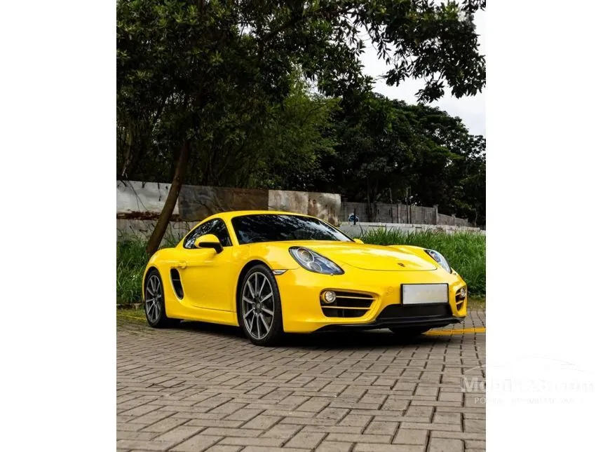 Jual Mobil Porsche Cayman 2013 Standard 2.7 di DKI Jakarta Automatic Coupe Kuning Rp 1.250.000.000