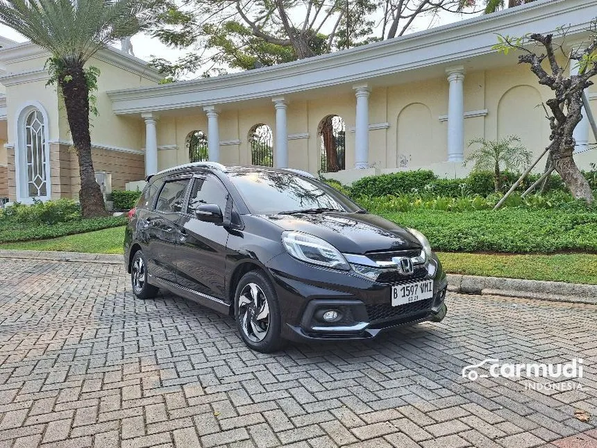 Jual Mobil Honda Mobilio 2015 RS 1.5 di DKI Jakarta Automatic MPV Hitam Rp 127.000.000