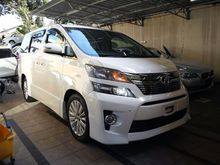 2012 Toyota Vellfire 2.4 Z spec 2 powerdoor - Unreg