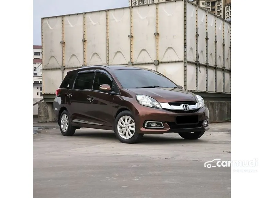 Jual Mobil Honda Mobilio 2014 E 1.5 di DKI Jakarta Automatic MPV Coklat Rp 99.000.000