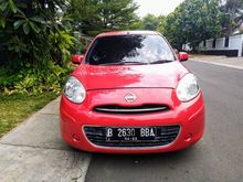 2012 Nissan March 1.2 AT Merah TDP 6 jt Grab it Fast