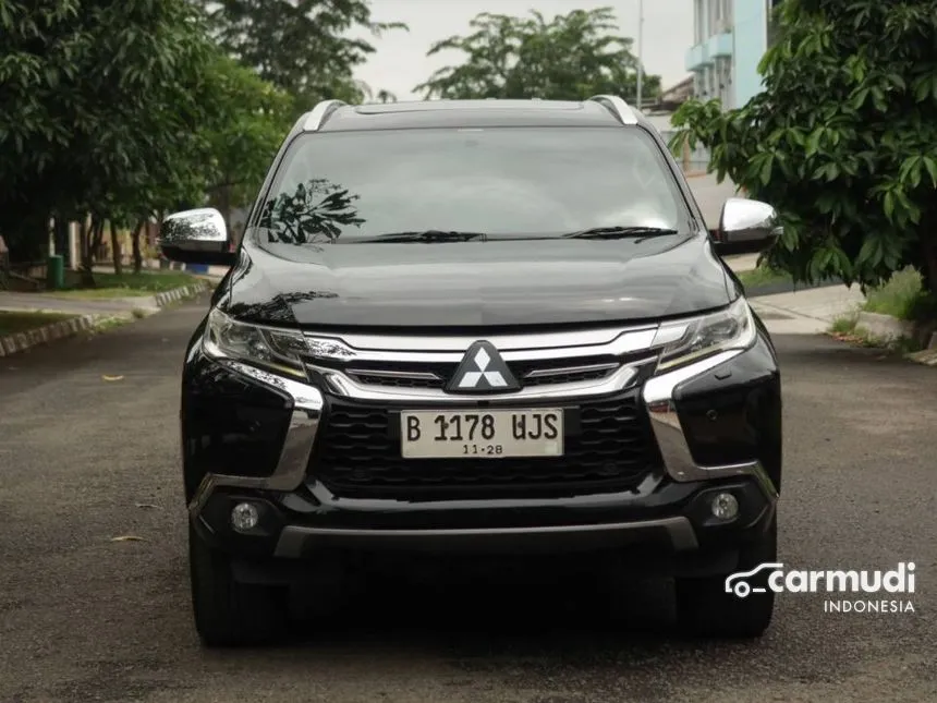 Jual Mobil Mitsubishi Pajero Sport 2018 Dakar 2.4 di Banten Automatic SUV Hitam Rp 450.000.000