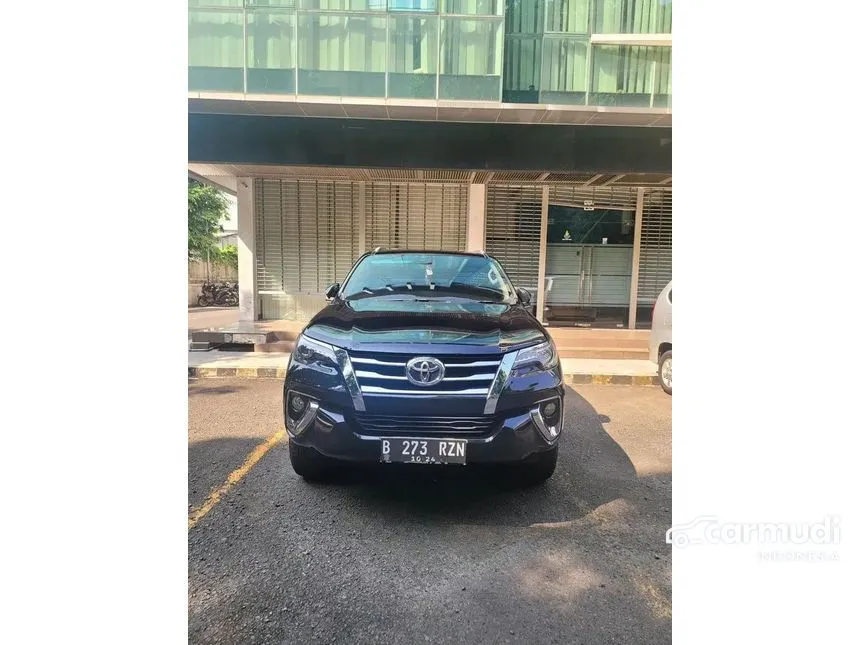 Jual Mobil Toyota Fortuner 2018 VRZ 4X2 2.4 di DKI Jakarta Automatic SUV Hitam Rp 375.000.000