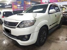 Harga Nego Cash/Kredit!!Toyota FORTUNER VNT TRD A/T 2013 Putih LOW KM