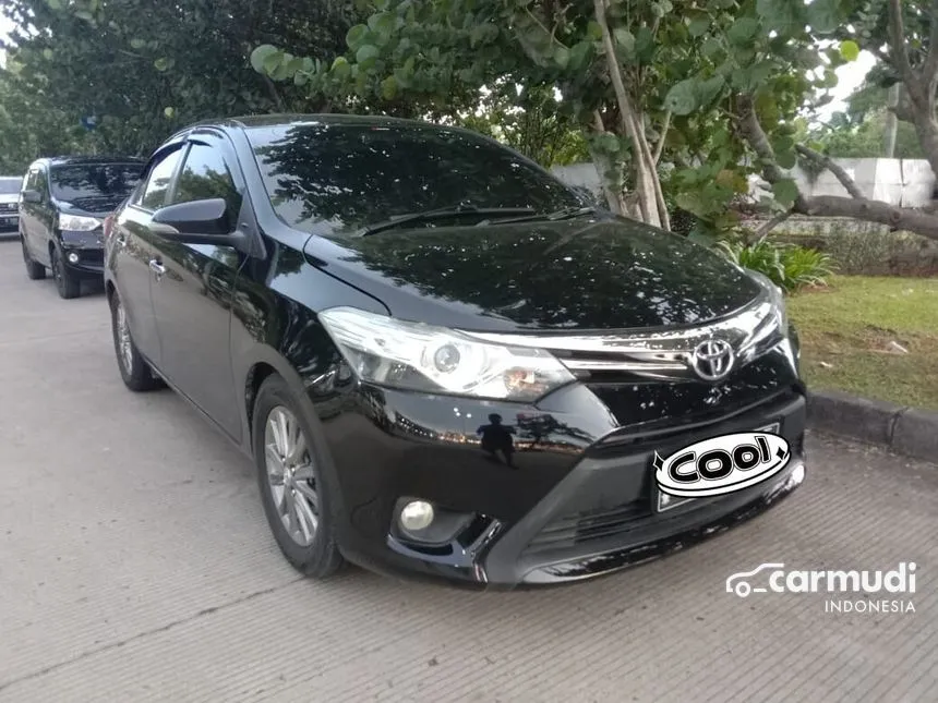 Jual Mobil Toyota Vios 2014 G 1.5 di Banten Automatic Sedan Hitam Rp 125.000.000