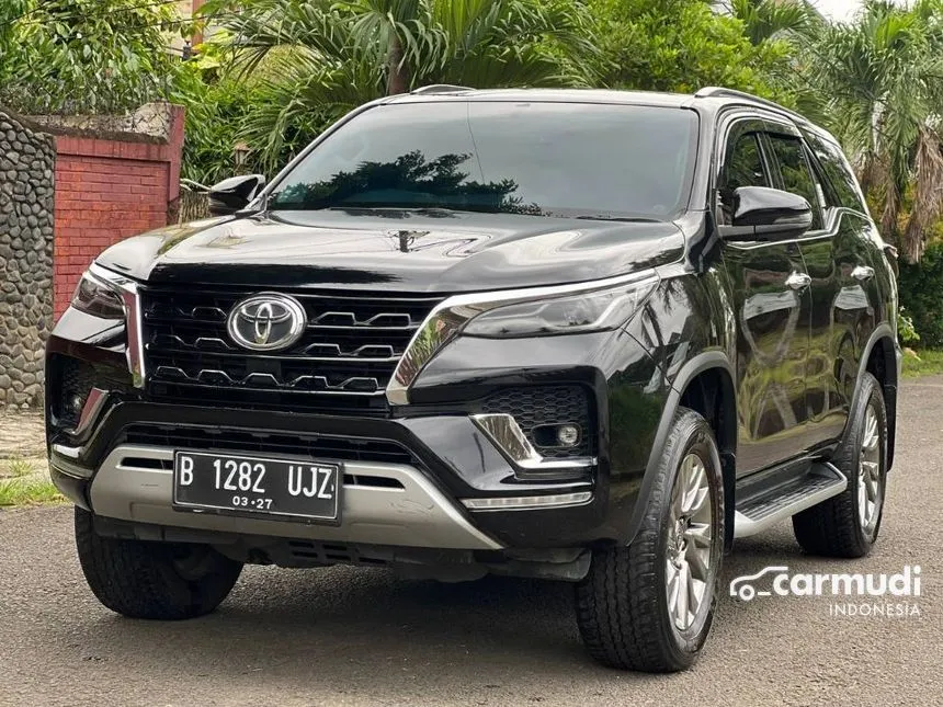 Jual Mobil Toyota Fortuner 2022 VRZ 2.8 di DKI Jakarta Automatic SUV Hitam Rp 460.000.000