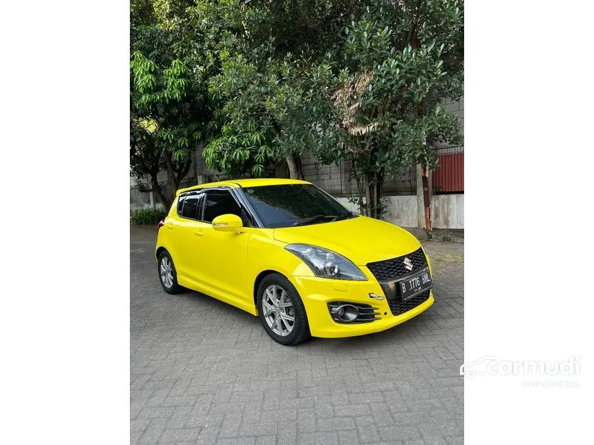 Jual Mobil Suzuki Swift 2014 SPORT 1.6 di Jawa Timur Automatic Hatchback Kuning Rp 239.000.000