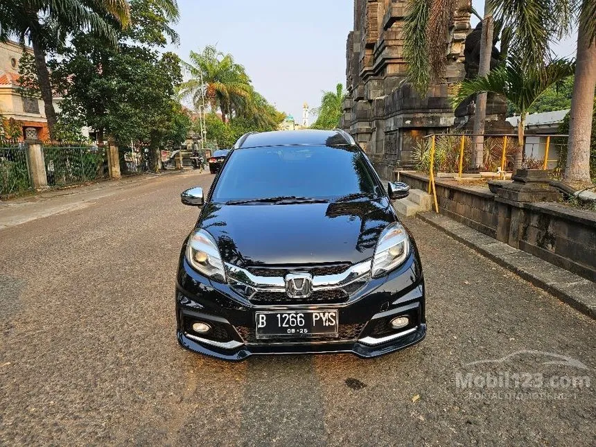 Jual Mobil Honda Mobilio 2015 RS 1.5 di DKI Jakarta Automatic MPV Hitam Rp 131.000.000