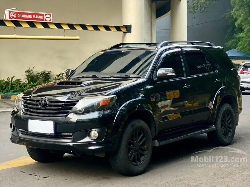Jual Mobil Toyota Fortuner 2014 G 2.5 di DKI Jakarta Automatic SUV Hitam Rp 249.000.000