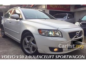 Volvo V50 2.0(A)SPORT WAGON*FACELIFT*KEYLESS*BLIS*WARRANTY*SHOWROOM COND*