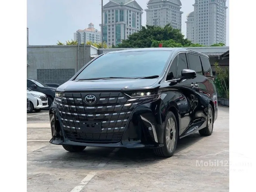Jual Mobil Toyota Alphard 2024 HEV 2.5 di Banten Automatic MPV Hitam Rp 1.632.500.000
