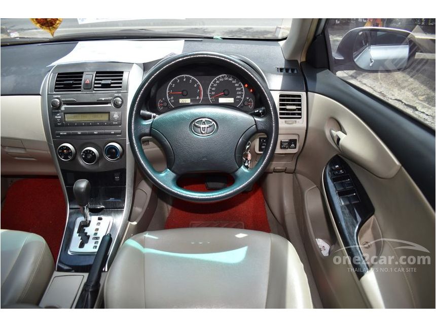 Toyota Corolla Altis 2011 Cng 1 6 In กร งเทพและปร มณฑล Automatic Sedan ส เง น For 299 000 Baht 5899738 One2car Com