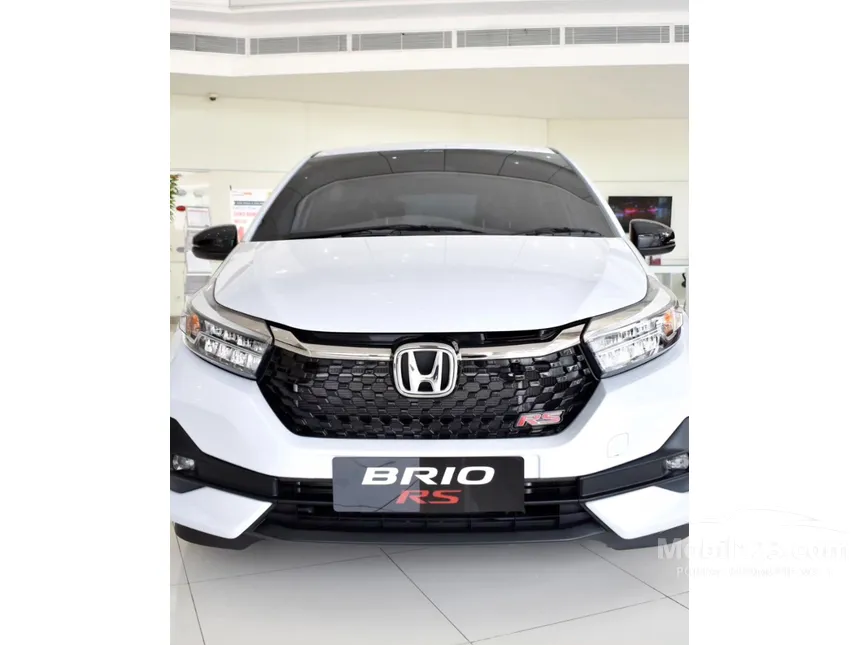 Jual Mobil Honda Brio 2024 RS 1.2 di Banten Automatic Hatchback Putih Rp 233.100.000