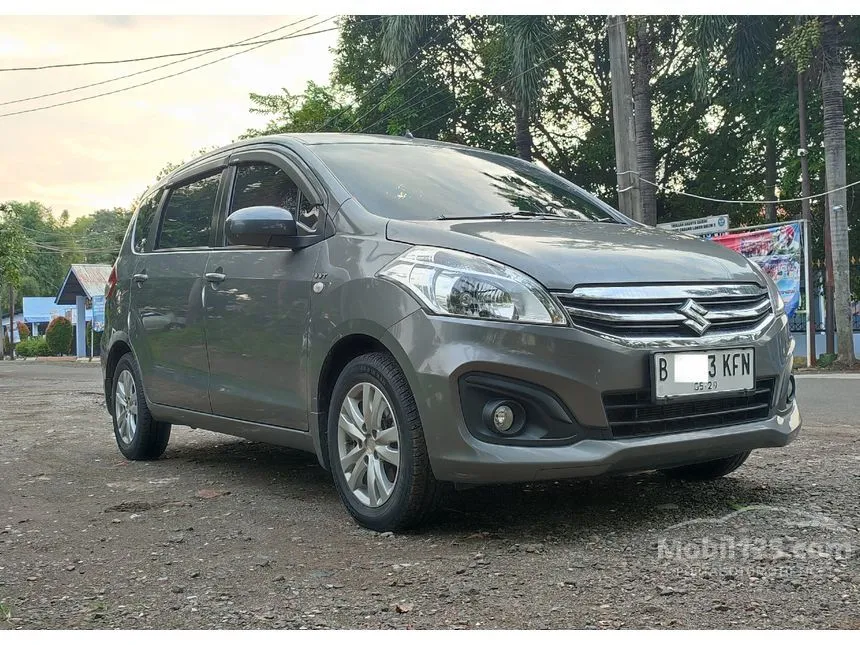Jual Mobil Suzuki Ertiga 2017 GL 1.4 di Jawa Barat Automatic MPV Abu