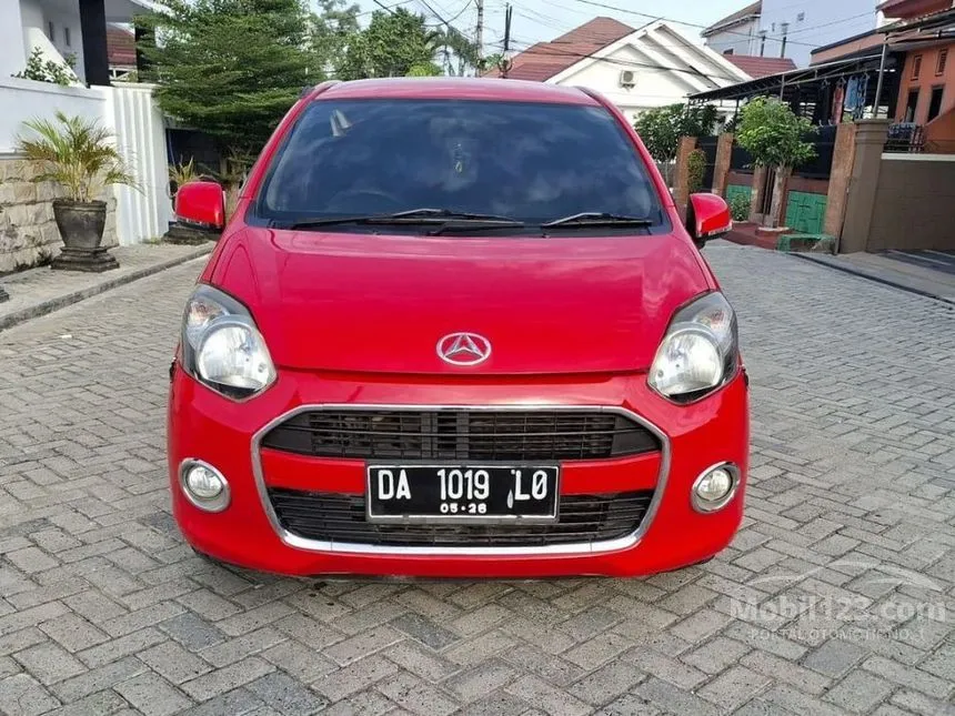 Jual Mobil Daihatsu Ayla 2016 X 1.0 di Kalimantan Selatan Manual Hatchback Merah Rp 105.000.000