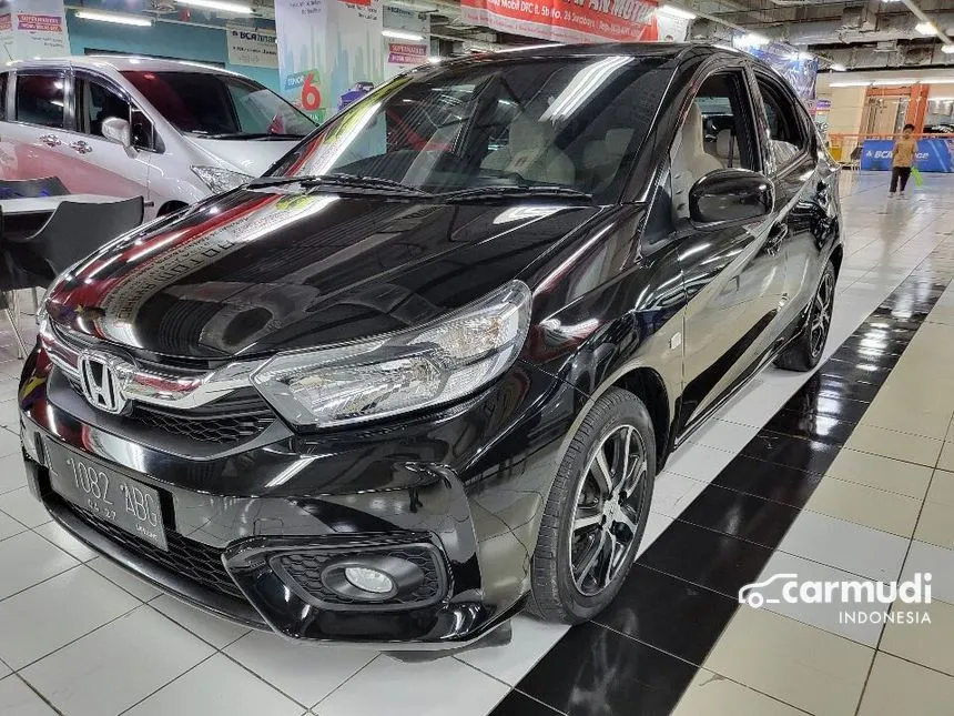 Jual Mobil Honda Brio 2021 E Satya 1.2 di Jawa Timur Automatic Hatchback Hitam Rp 167.500.000