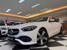 2024 Mercedes-Benz C200 1.5 Avantgarde Line Sedan [Km.200 Perak] Nik2024 White On Black ATPM Wrnty5Thn Perfect #AUTOHIGH #BEST DEAL