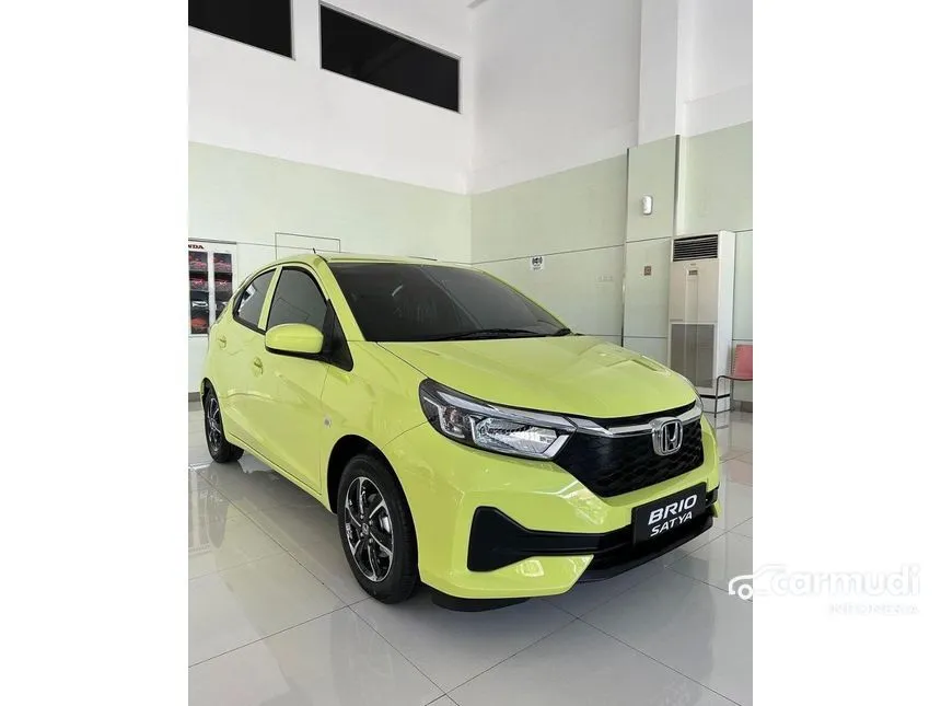 Jual Mobil Honda Brio 2024 E Satya 1.2 di DKI Jakarta Automatic Hatchback Kuning Rp 183.500.000