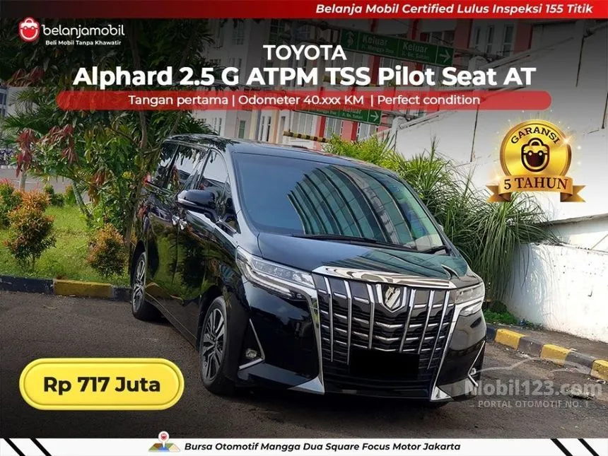 2021 Toyota Alphard G MPV