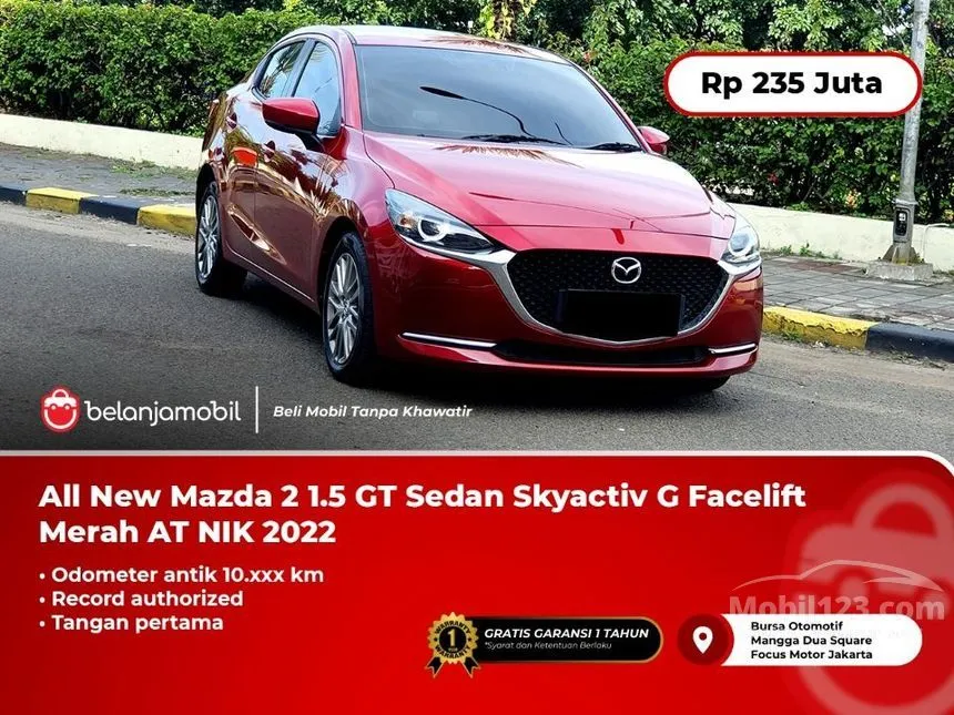 Jual Mobil Mazda 2 2022 GT 1.5 di DKI Jakarta Automatic Hatchback Merah Rp 235.000.000