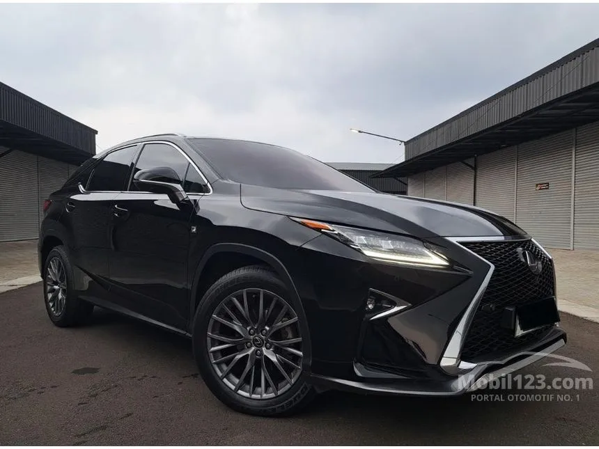 Jual Mobil Lexus RX350 2017 F Sport 3.5 di Jawa Barat Automatic SUV Hitam Rp 788.000.000