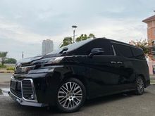 2015 Toyota Vellfire 2.5 ZG Van Wagon CBU Black On Black TDP225JT Harga Super Murah