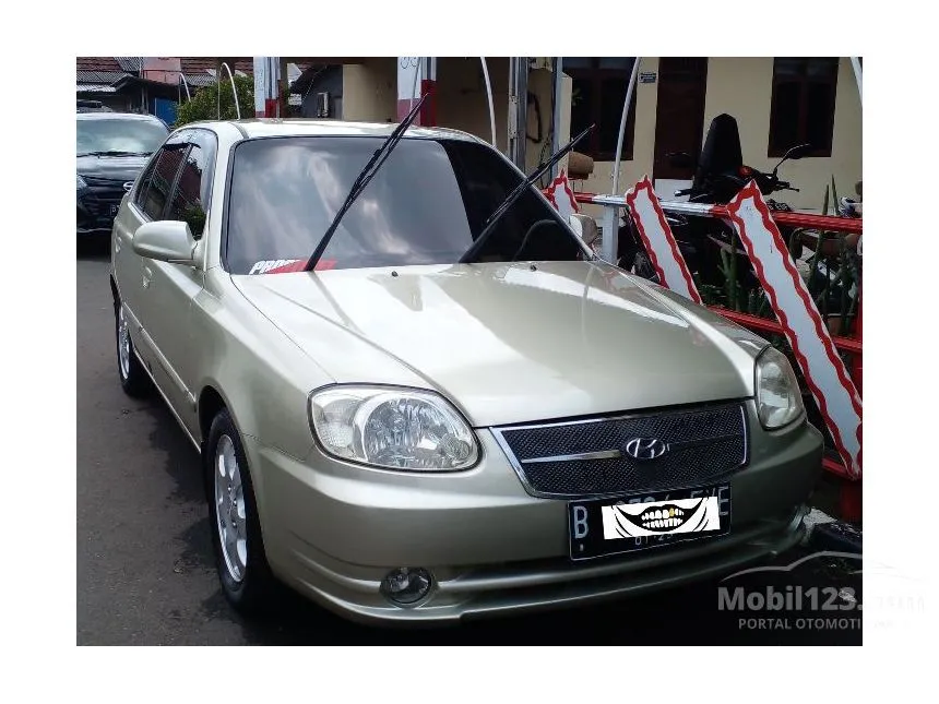 Jual Mobil Hyundai Avega 2007 GL 1.5 di Jawa Barat Manual Sedan Coklat Rp 48.000.000