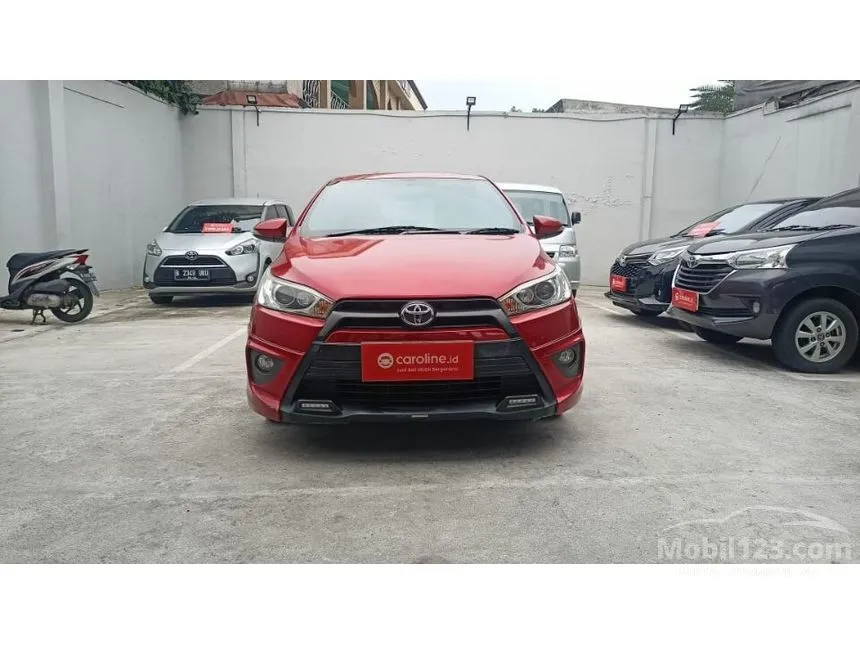 Jual Mobil Toyota Yaris 2014 TRD Sportivo 1.5 di Jawa Barat Automatic Hatchback Merah Rp 149.000.000