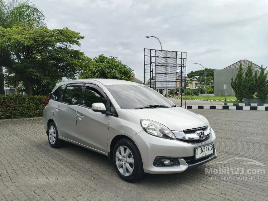 Jual Mobil Honda Mobilio 2014 E 1.5 di Jawa Barat Automatic MPV Silver Rp 119.000.000
