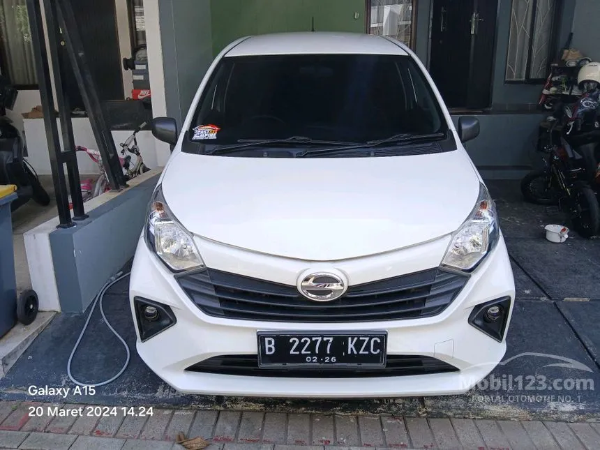Jual Mobil Daihatsu Sigra 2021 D 1.0 di Jawa Barat Manual MPV Putih Rp 98.000.000