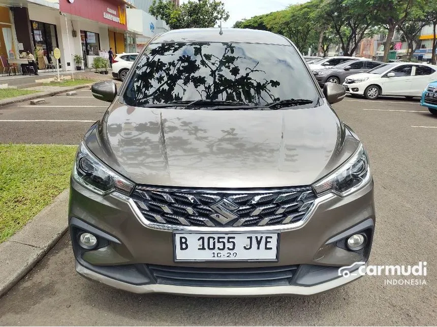 Jual Mobil Suzuki Ertiga 2022 Hybrid GX 1.5 di Jawa Barat Automatic MPV Abu