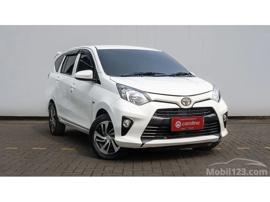 Jual Mobil Toyota Calya 2018 G 1.2 di Banten Manual MPV Putih Rp 109.000.000