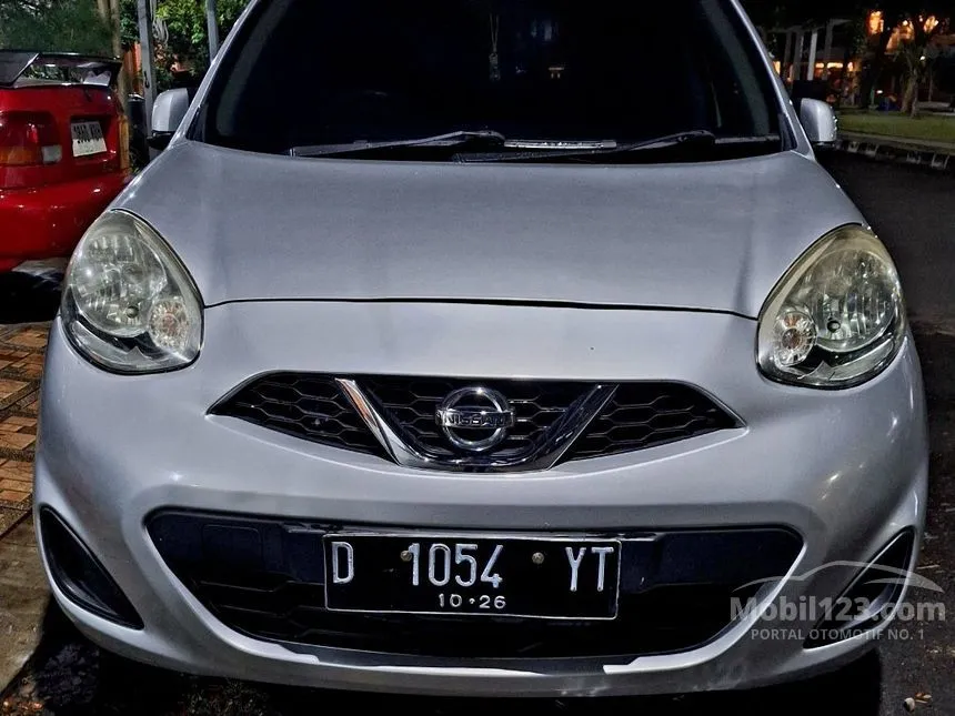 Jual Mobil Nissan March 2013 1.5 di Jawa Barat Manual Hatchback Silver Rp 88.500.000