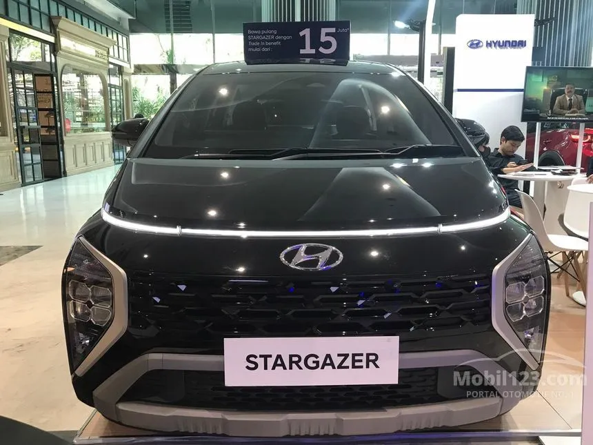 Jual Mobil Hyundai Stargazer 2024 Prime 1.5 di DKI Jakarta Automatic Wagon Hitam Rp 289.500.000