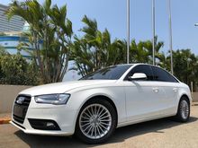 2013 Audi A4 1.8 1.8 TFSI PI Sedan Nik2013 White On Black Km15rb Antik TDP.75JT
