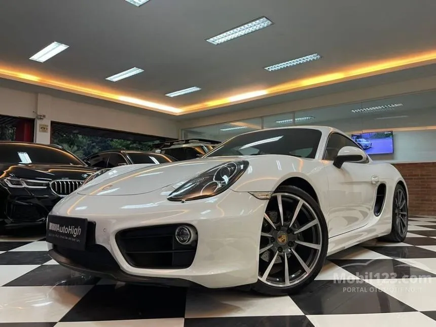 Jual Mobil Porsche Cayman 2014 2.7 di DKI Jakarta Automatic Coupe Putih Rp 1.395.000.000
