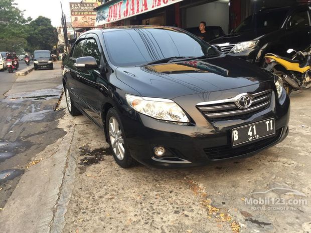 Toyota Corolla Altis Mobil Tahun 2008-2008 Bekas Baru 