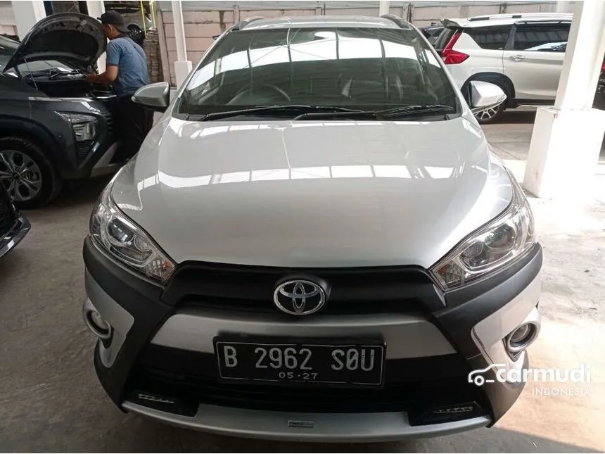 Jual Mobil Toyota Yaris 2017 TRD Sportivo Heykers 1.5 di DKI Jakarta Automatic Hatchback Silver Rp 179.900.000