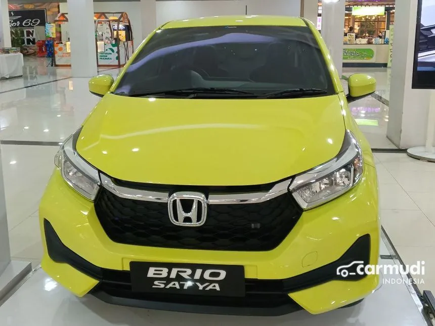 Jual Mobil Honda Brio 2024 E Satya 1.2 di DKI Jakarta Automatic Hatchback Kuning Rp 157.900.000